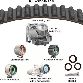Dayco Engine Timing Belt Kit with Water Pump 