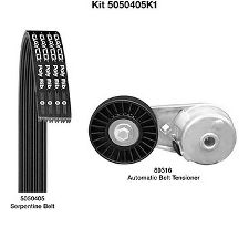 Dayco Serpentine Belt Drive Component Kit  Air Conditioning, Alternator and Tensioner 