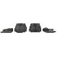 Delphi Suspension Strut Rod Bushing Kit  Rear 