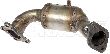 Dorman Catalytic Converter with Integrated Exhaust Manifold  Front 