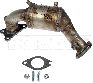 Dorman Catalytic Converter with Integrated Exhaust Manifold  Front 