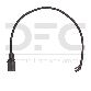 Dynamic Friction Disc Brake Pad Wear Sensor  Front 