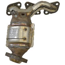 Eastern Catalytic Catalytic Converter with Integrated Exhaust Manifold  Front Right 