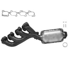 Eastern Catalytic Catalytic Converter with Integrated Exhaust Manifold  Left 