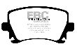 EBC Brakes Disc Brake Pad Set  Rear 