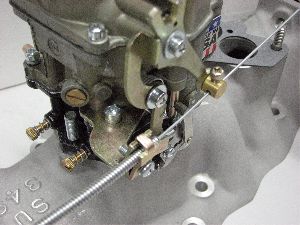 Edelbrock Carburetor Choke Cable Bracket 