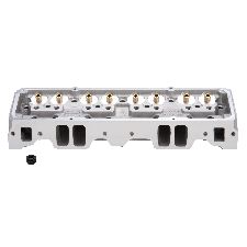 EQ CH350I CAST IRON PERFORMANCE SB CHEVY CYLINDER HEADS WITH PARTS Kit