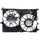 Four Seasons Dual Radiator and Condenser Fan Assembly 