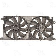Four Seasons Dual Radiator and Condenser Fan Assembly 