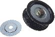 Gates Accessory Drive Belt Idler Pulley  Above Water Pump 