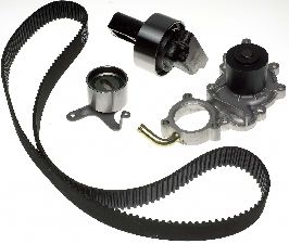 Gates Engine Timing Belt Kit with Water Pump 