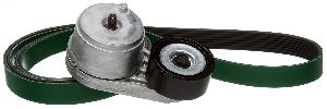 Gates Serpentine Belt Drive Component Kit  Alternator and Air Conditioning 
