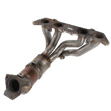 Genuine Catalytic Converter with Integrated Exhaust Manifold 