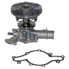 GMB Engine Water Pump with Fan Clutch 