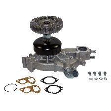 GMB Engine Water Pump with Fan Clutch 