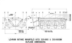 Holley Engine Intake Manifold 