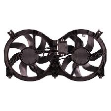 LKQ Dual Radiator and Condenser Fan Assembly 