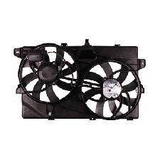 LKQ Dual Radiator and Condenser Fan Assembly 