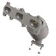 Magnaflow Catalytic Converter with Integrated Exhaust Manifold  Rear 