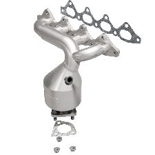 Magnaflow Catalytic Converter with Integrated Exhaust Manifold  Front 