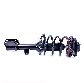 Mando Suspension Strut and Coil Spring Assembly  Front Left 