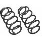 Moog Coil Spring Set  Rear 