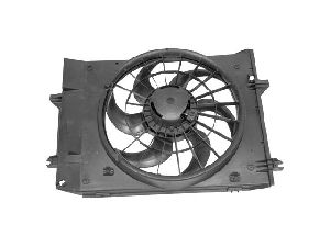 Motorcraft Dual Radiator and Condenser Fan Assembly 