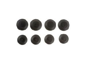 Dorman - Help Universal Black Plastic Plug Button Assortment, 1/2