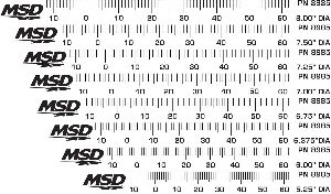 MSD Engine Timing Tape 