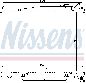 Nissens Radiator  Front 