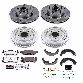 Powerstop Disc Brake Pad and Rotor / Drum Brake Shoe and Drum Kit 