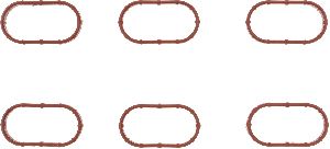 Reinz Fuel Injection Plenum Gasket Set  Upper 