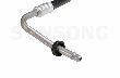 Sunsong Automatic Transmission Oil Cooler Hose Assembly  Inlet From Radiator (Lower) To Transmission (Front 