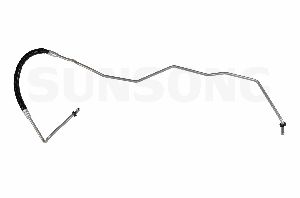 Sunsong Automatic Transmission Oil Cooler Hose Assembly  Auxiliary Cooler (Driver Side) to Transmission 