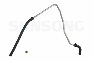 Sunsong Power Steering Return Line Hose Assembly  Cooler To Pump 