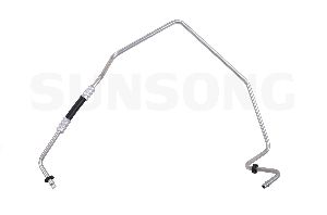 Sunsong Automatic Transmission Oil Cooler Hose Assembly  Auxiliary Cooler To Radiator (Upper) 