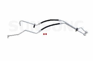 Sunsong Engine Oil Cooler Hose Assembly  Inlet and Outlet Assembly From Oil Filter To Radia 
