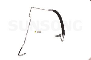 Sunsong Power Steering Pressure Line Hose Assembly  Pump To Gear 