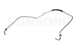 Sunsong Automatic Transmission Oil Cooler Hose Assembly  Auxiliary Cooler (Passenger Side) to Transmission 