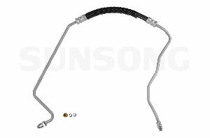 Sunsong Power Steering Pressure Line Hose Assembly 