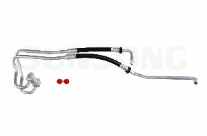 Sunsong Engine Oil Cooler Hose Assembly  Inlet and Outlet Assembly From Oil Filter To Radia 