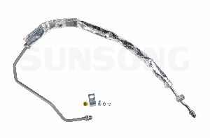 Sunsong Power Steering Pressure Line Hose Assembly 