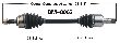 Surtrak Axle CV Axle Shaft  Front Left 