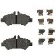 Textar Disc Brake Pad Set  Rear 