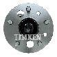 Timken Wheel Bearing and Hub Assembly  Rear Right 