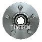 Timken Wheel Bearing and Hub Assembly  Rear 