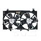 TYC Products Dual Radiator and Condenser Fan Assembly 