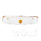 TYC Products Side Marker Light  Front Right 