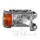 TYC Products Headlight Assembly  Right 