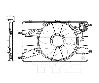 TYC Products Dual Radiator and Condenser Fan Assembly 